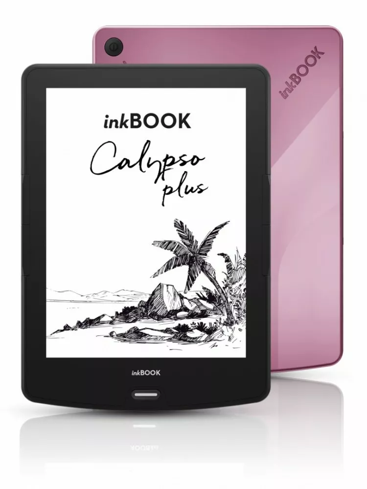 ilustracja: InkBOOK Czytnik Calypso plus różowy