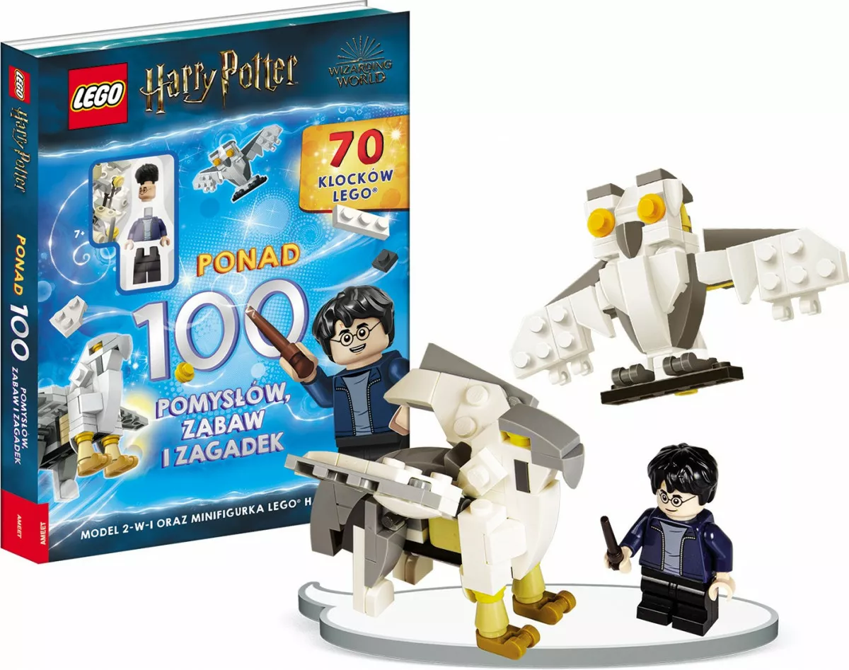 ilustracja: Ameet Zestaw książka z klockami LEGO Harry Potter. Ponad 100 pomysłów, zabaw i zagadek