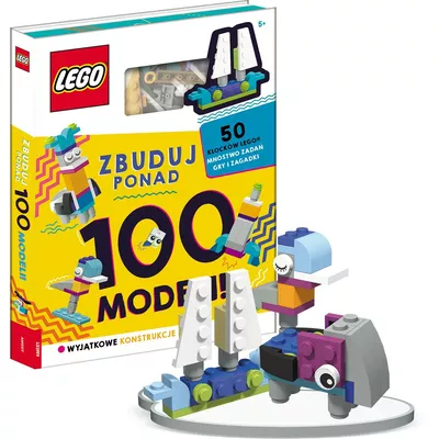 Allied Telesyn Książeczka LEGO Iconic. Zbuduj ponad 100 modeli!