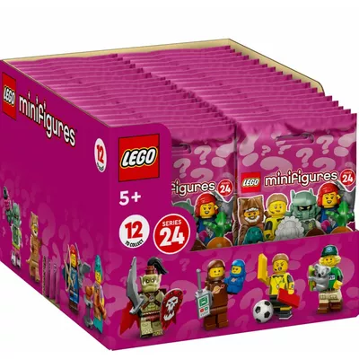 LEGO Klocki LEGO Minifigures 71037 Minifigurki seria 24 display