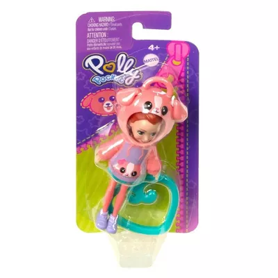 Mattel Figurka Polly Pocket zawieszka Świnka