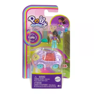 Mattel Figurki Polly Pocket Pollyville Autko Jeż