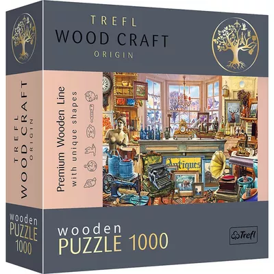 Trefl Puzzle drewniane 1000 elementów Sklep z antykami