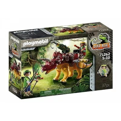 Playmobil Zestaw DINO Rise 71262 Triceratops