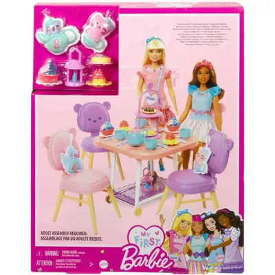 Mattel Zestaw akcesoriów Moja Pierwsza Barbie Podwieczorek