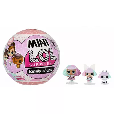Mga Lalka L.O.L. Surprise Mini Family S3 Display 12 sztuk