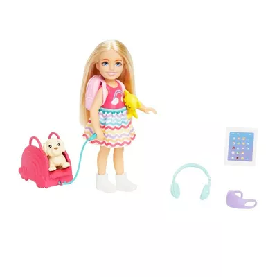 Mattel Barbie Chelsea w podróży lalka