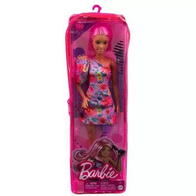 Mattel Barbie Fashionistas Lalka Sukienka na jedno ramię/Proteza nogi