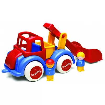Dante Pojazd Ładowarka z figurkami Jumbo Viking Toys