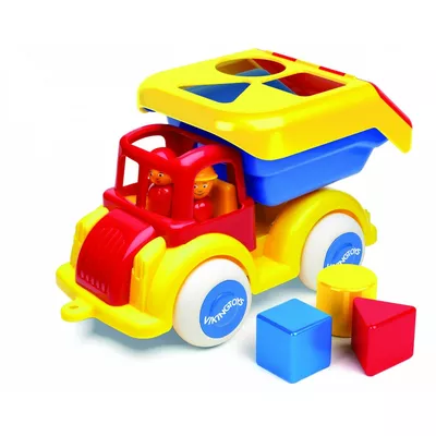 Dante Pojazd sorter z figurkami Jumbo Viking Toys