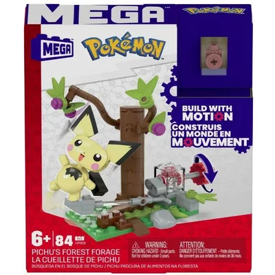 Mega Bloks Zestaw konstrukcyjny Pokemon Leśna przygoda Pikatchu