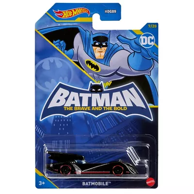 Hot Wheels Samochodzik Batman, Batmobile
