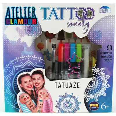 Dromader Zestaw Atelier Glamour Tatuaże