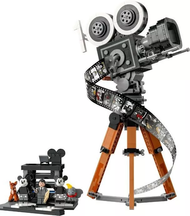 ilustracja: LEGO Disney Classic 43230 Klocki Kamera Walta Disneya