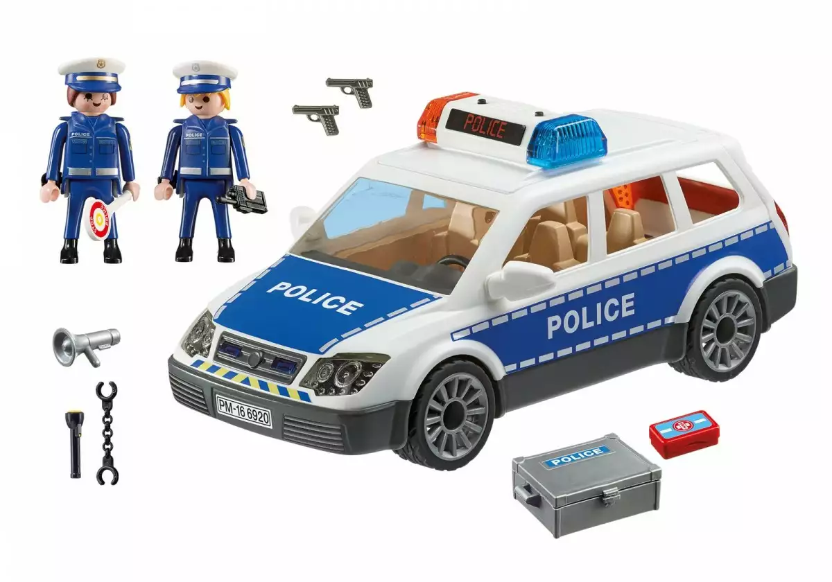 Playmobil Zestaw z figurkami City Action 6920 Radiowóz policyjny