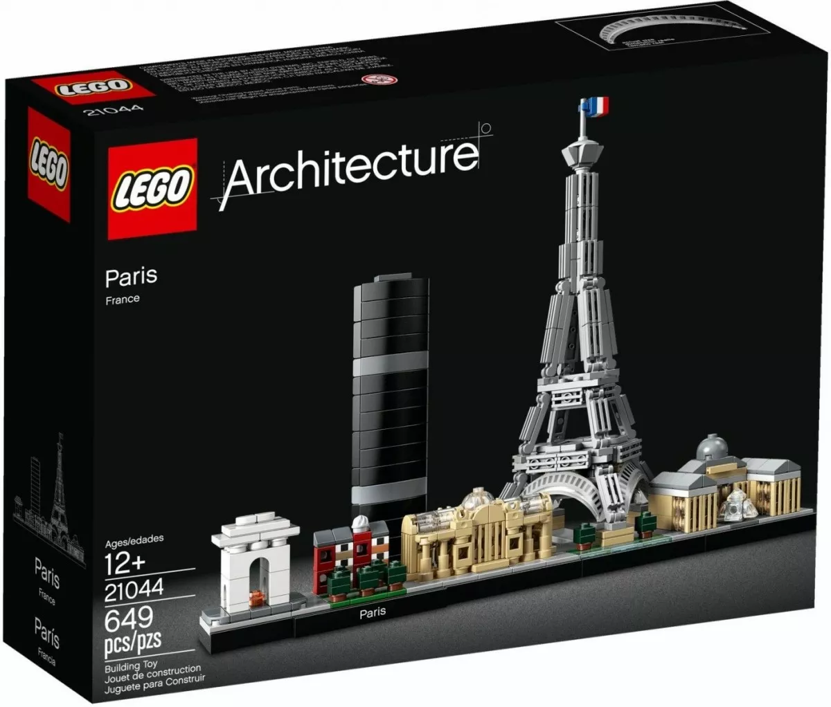 ilustracja: LEGO Klocki Architecture 21044 Paryż