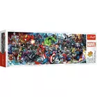Trefl Puzzle 1000 elementów Panorama Marvel The Avengers