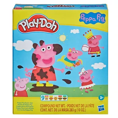 Zestaw z masą plastyczną PlayDoh Świnka Peppa