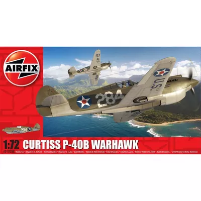 Model do sklejania Curtiss P-40B Warhawk