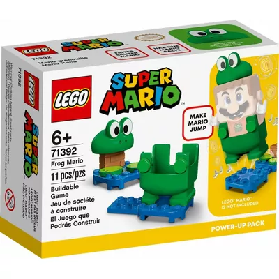 Klocki  Super Mario 71392 Mario żaba - ulepszenie