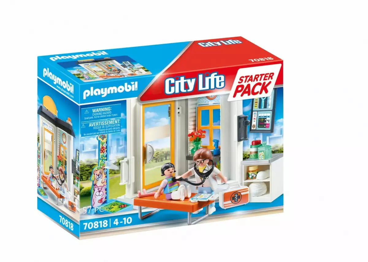 Playmobil Zestaw City Life Lekarz Pediatra
