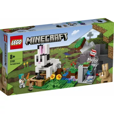 Klocki Minecraft 21181 Królicza farma
