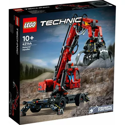 LEGO Klocki Technic 42144 Dźwig z chwytakiem