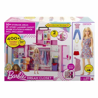 Mattel Lalka Barbie Garderoba Barbie Zestaw HGX57