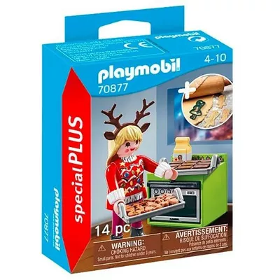 Playmobil Zestaw figurek Special Plus 70877 Piekarnia świąteczna