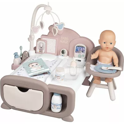 Smoby Elektroniczny kącik opiekunki Baby Nurse