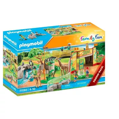 Playmobil Zestaw figurek Family Fun 71190 Przygoda w zoo