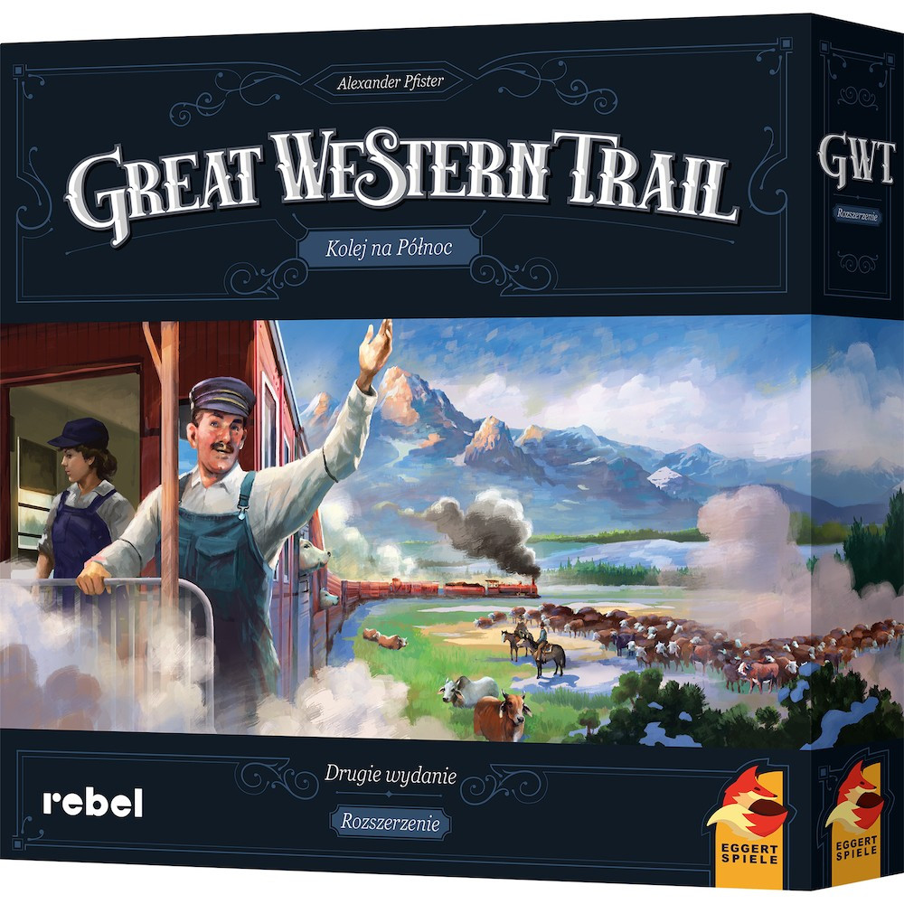 Rebel Gra Great Western Trail: Kolej na Północ