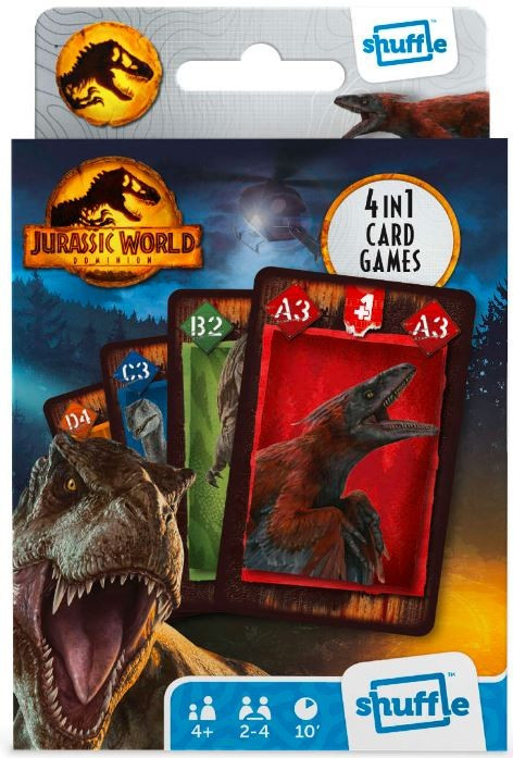 Cartamundi Gra 4w1 Jurassic World