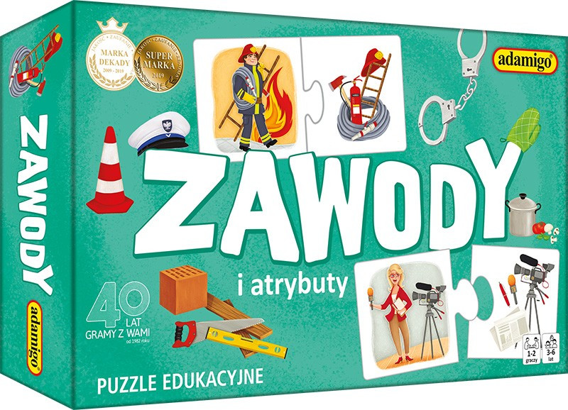 Adamigo Gra Zawody i atrybuty - puzzle