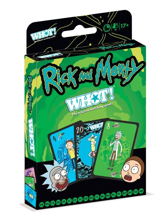 Winning Moves Gra WHOT! Rick and Morty